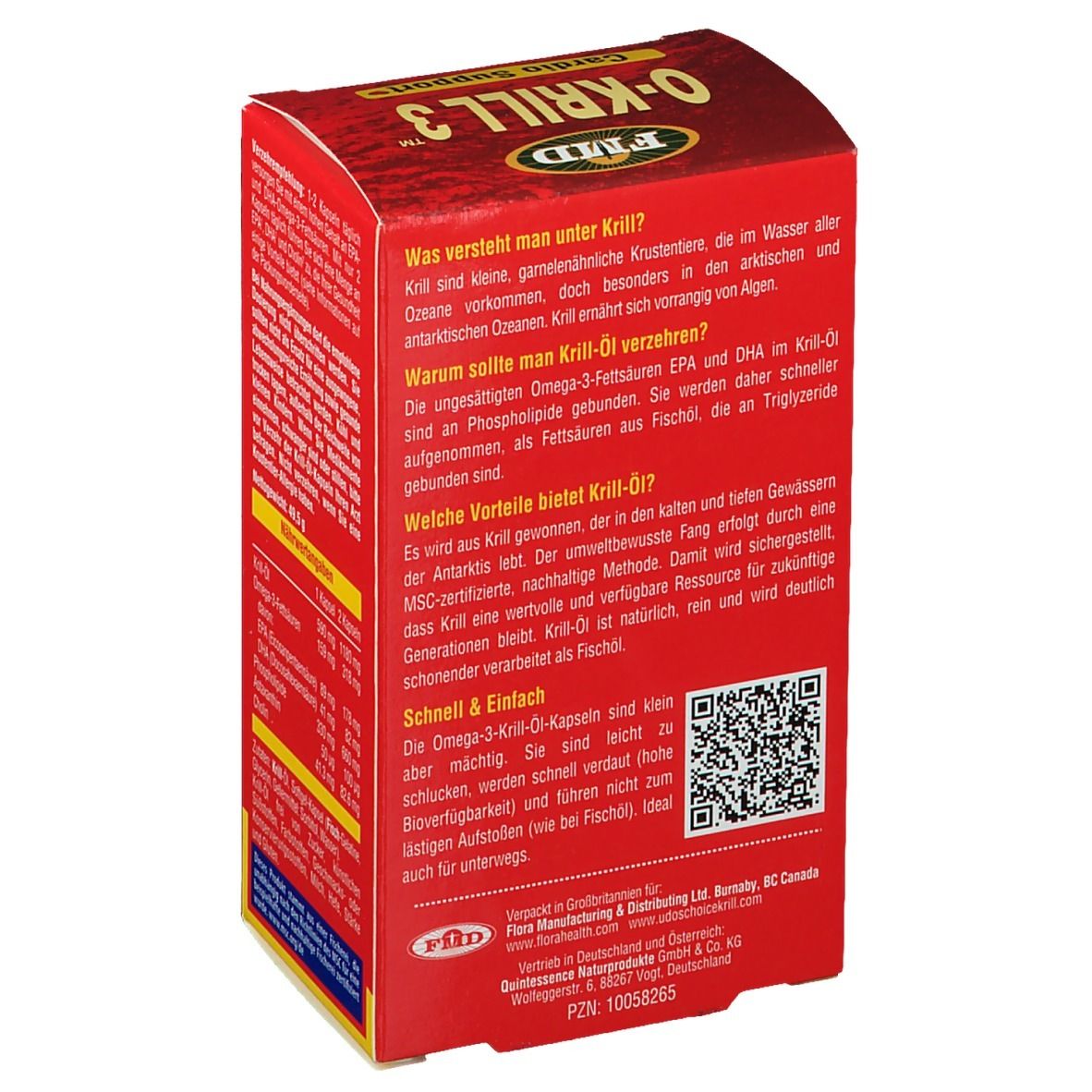 O KRILL3 Omega3 KrillÖl Kapseln shopapotheke.ch