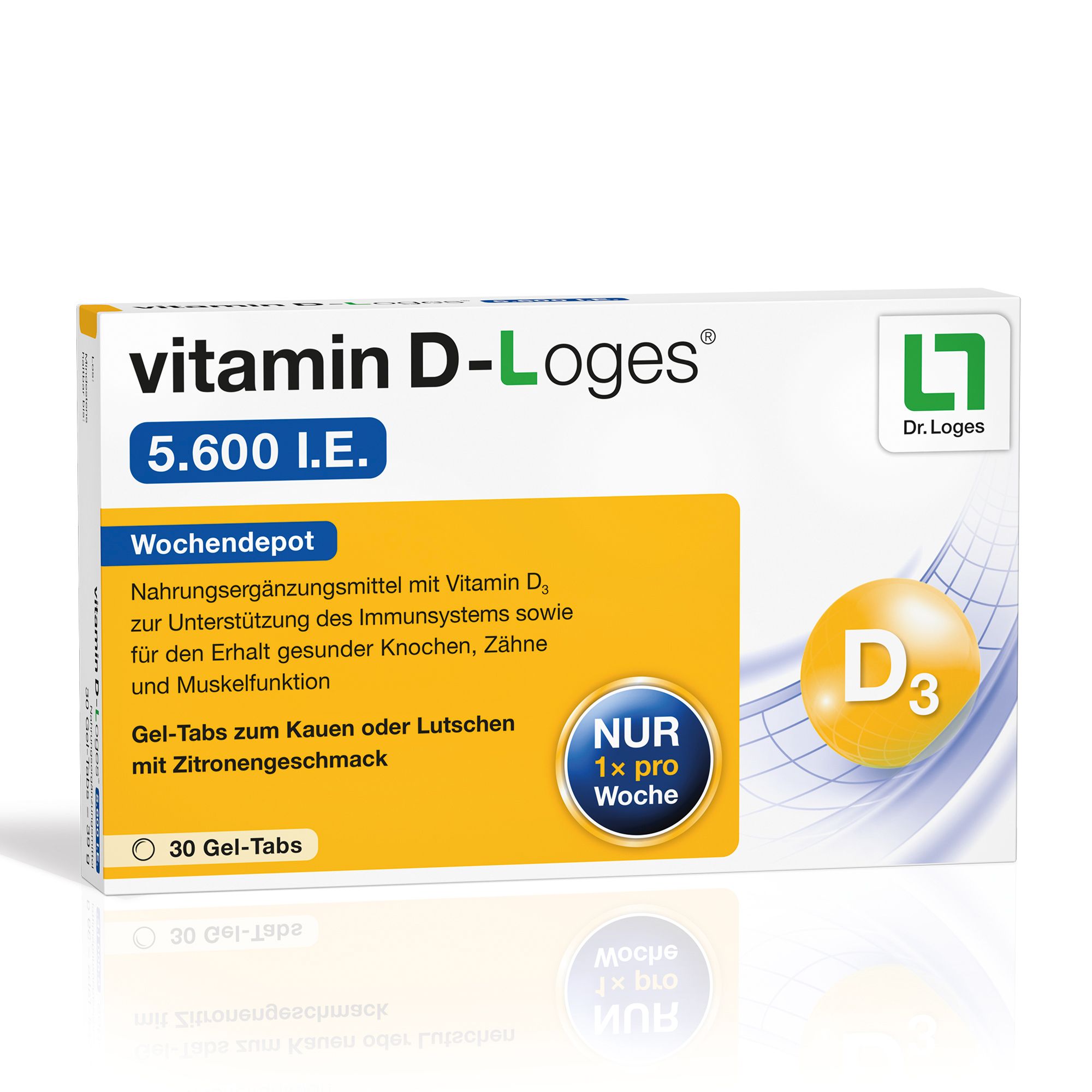 Image of vitamin D-Loges® 5.600 I.E.