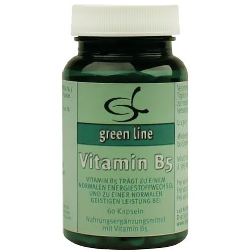 Image of green line Vitamin B 5