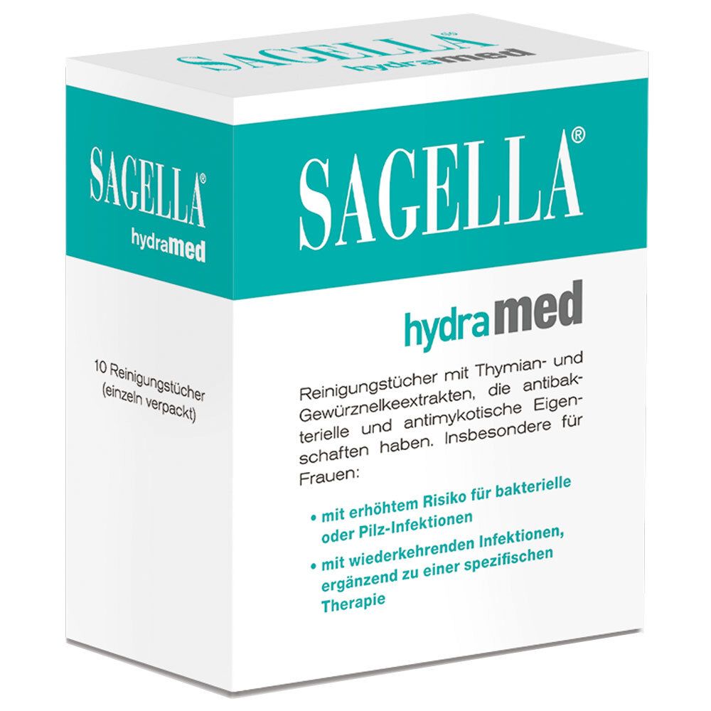 Sagella® hydramed Intim-Reinigungstücher