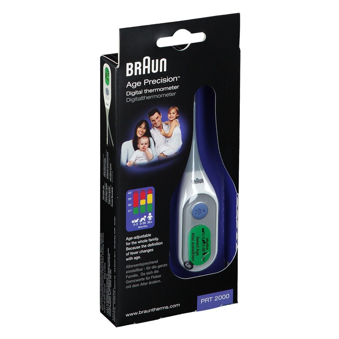 BRAUN THERMOMETER digital AgePrecision PRT2000