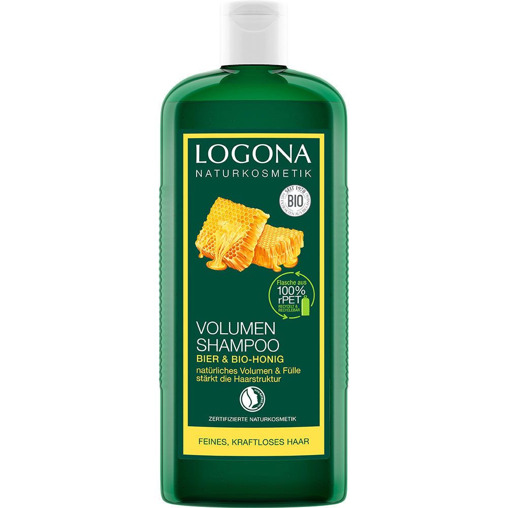 Image of LOGONA Naturkosmetik Volumen Shampoo Bier und Bio- Honig