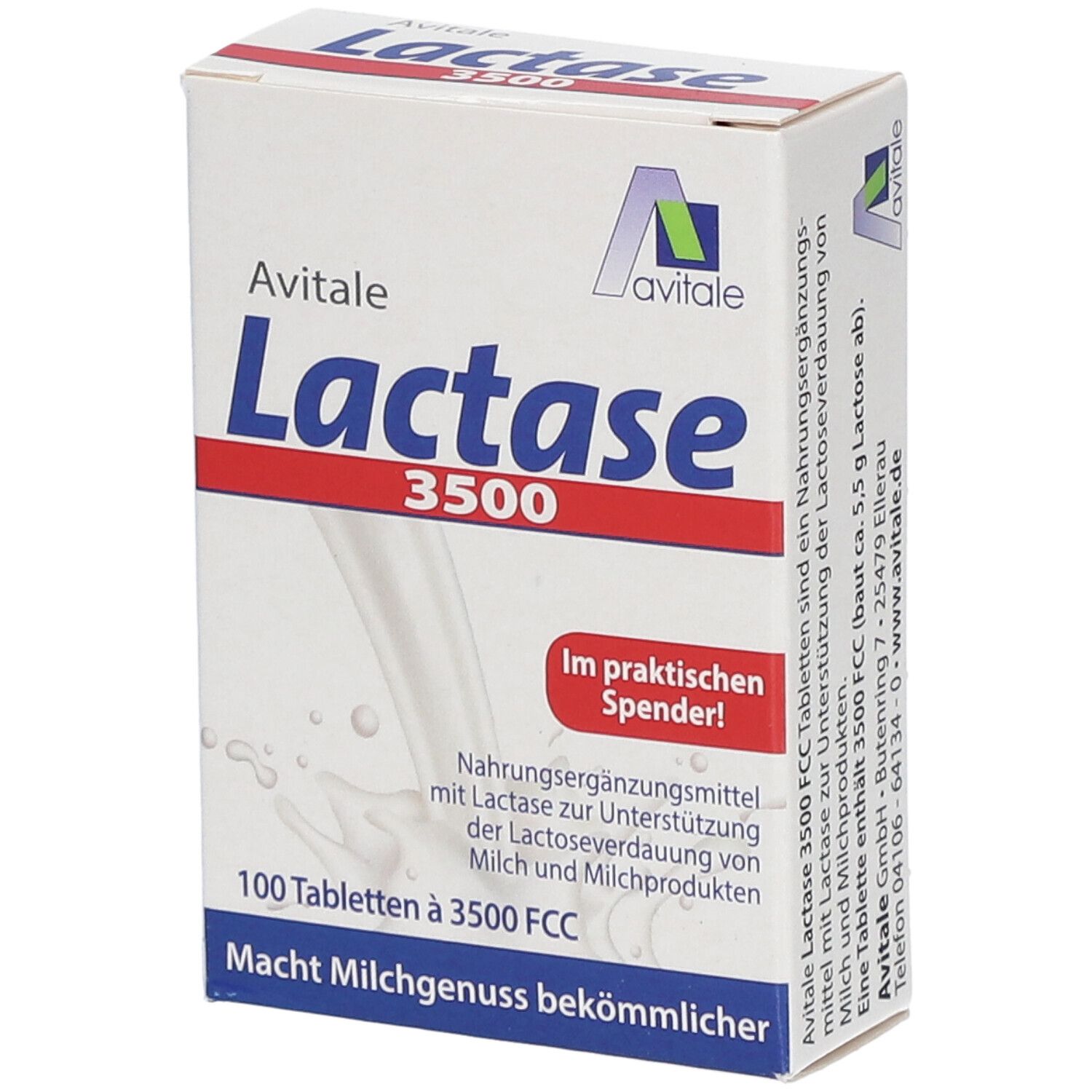 Image of Avitale Lactase 3500 FCC
