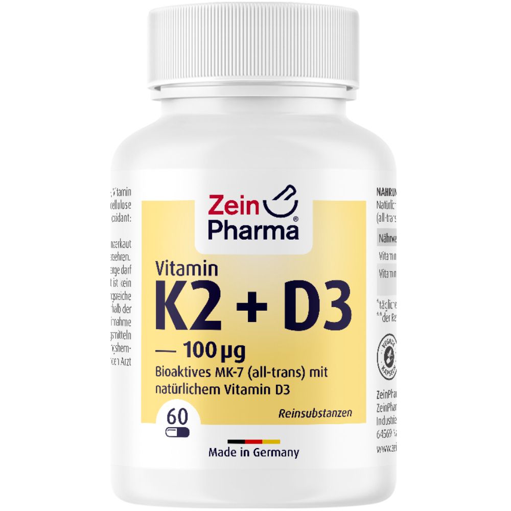 Image of Vitamin K2 plus D3 Kapseln ZeinPharma