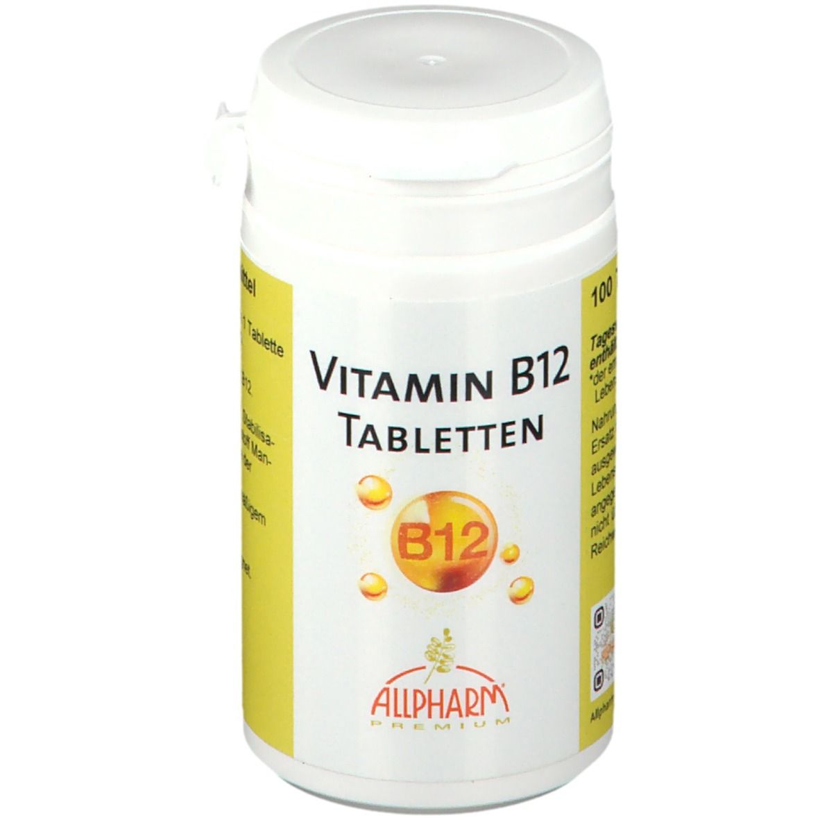 Image of ALLPHARM Vitamin B12 Tabletten Premium