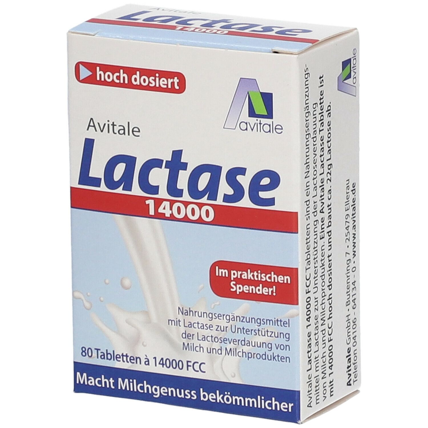 Image of Avitale Lactase 14000 FCC