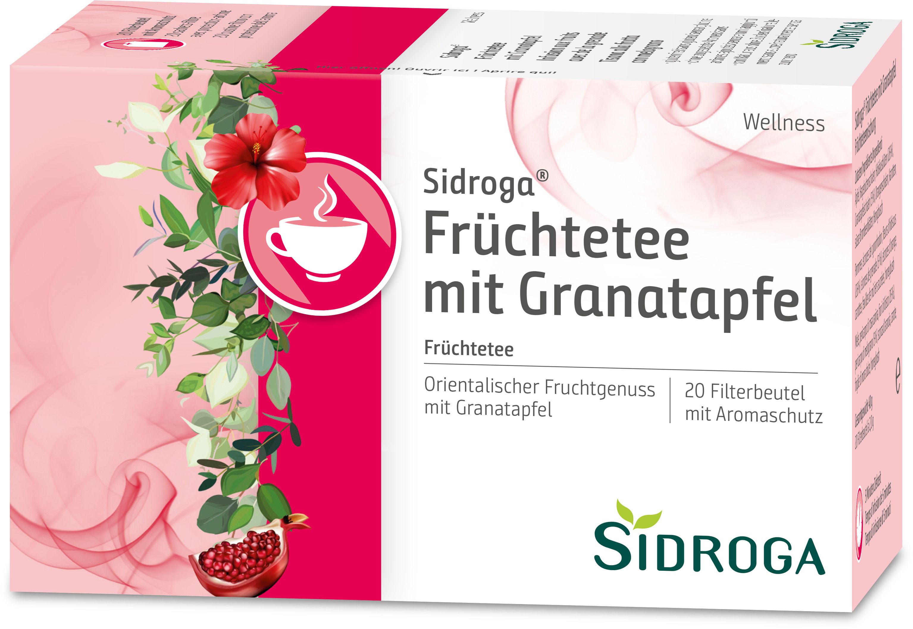 Sidroga® Früchtetee Granatapfel