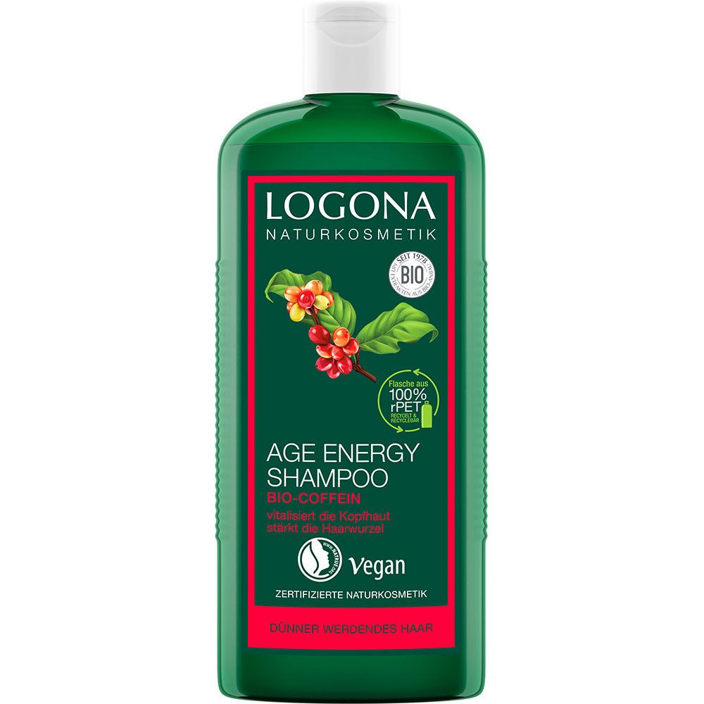 Image of LOGONA Naturkosmetik Age Energy Shampoo Bio-Coffein