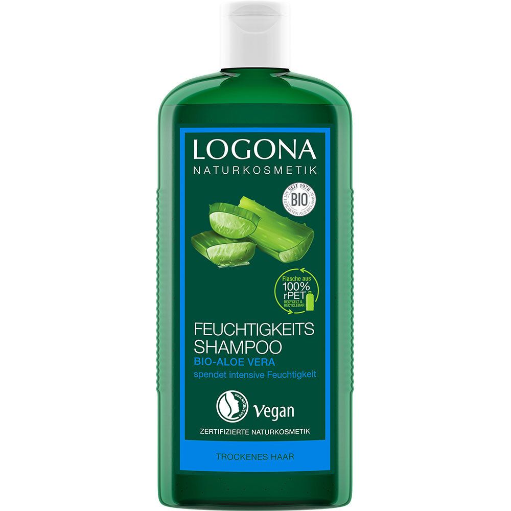 Image of LOGONA Naturkosmetik Feuchtigkeitsshampoo Bio-Aloe-Vera