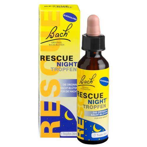 BACH ORIGINAL Rescue night Tropfen alkoholfrei