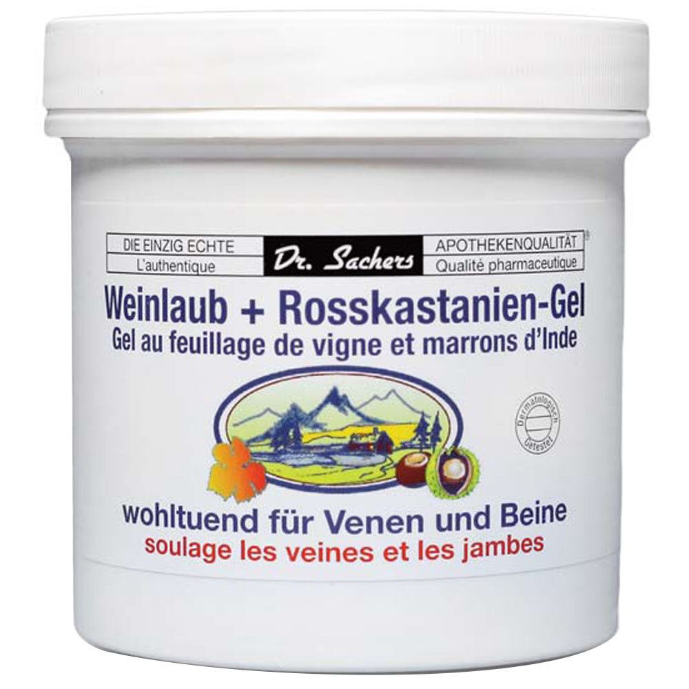 Image of Dr. Sachers Weinlaub + Rosskastanien Gel