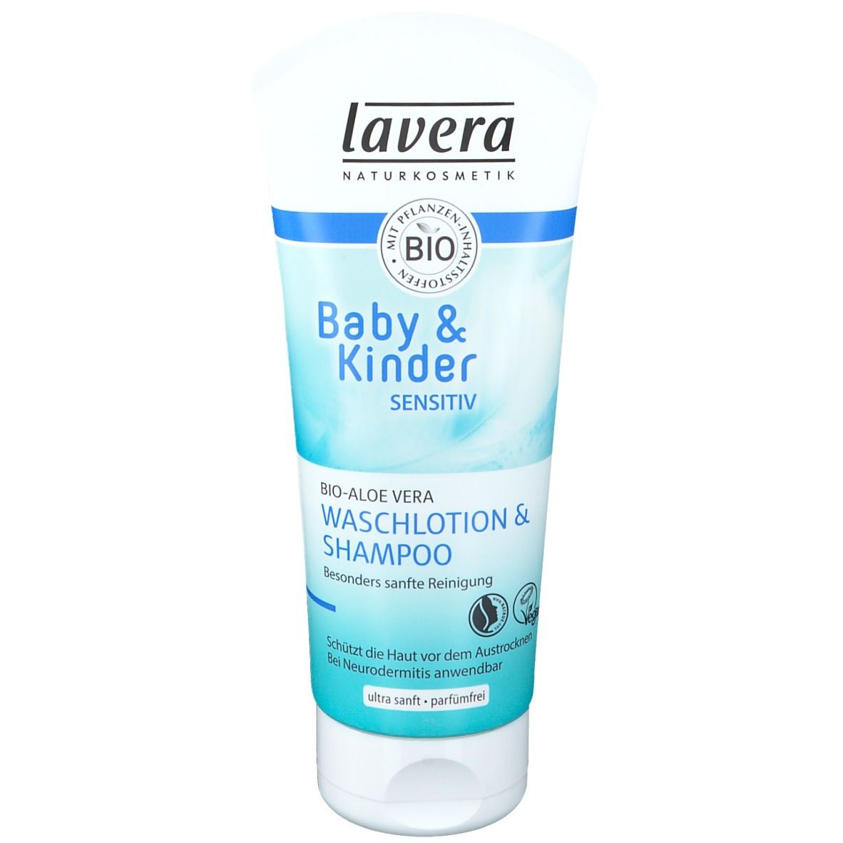 Image of lavera Baby & Kinder Neutral Waschlotion & Shampoo