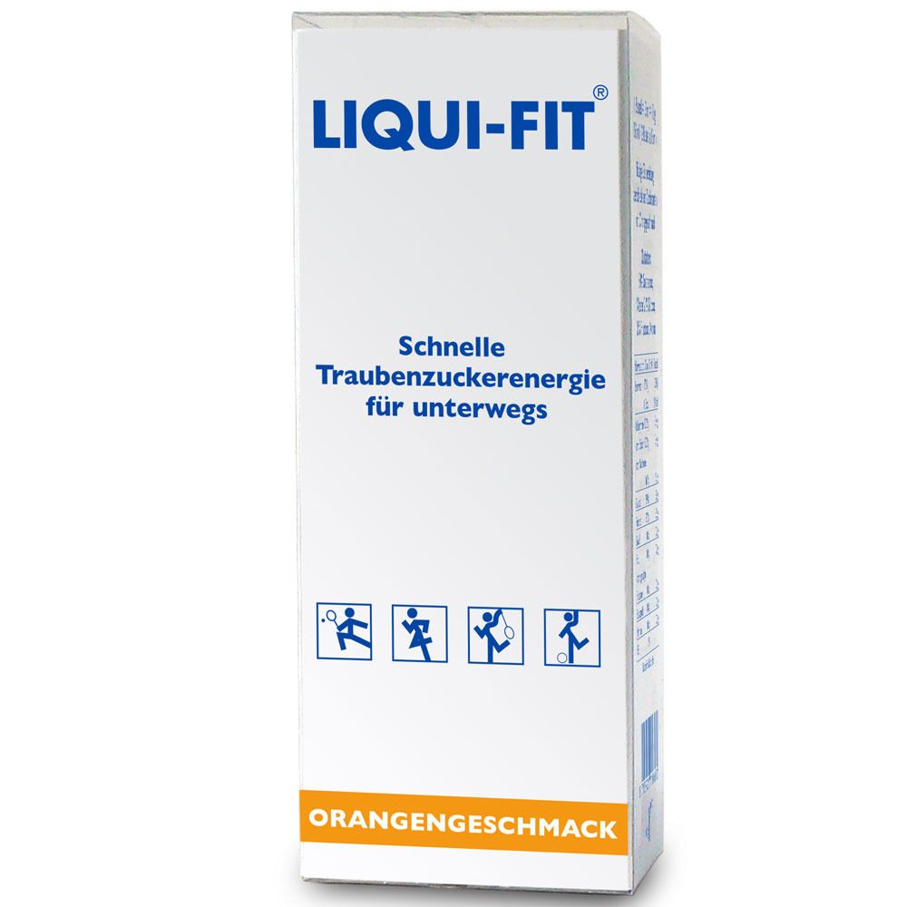 Image of LIQUI-FIT ® Orange flüssige Zuckerlösung Beutel