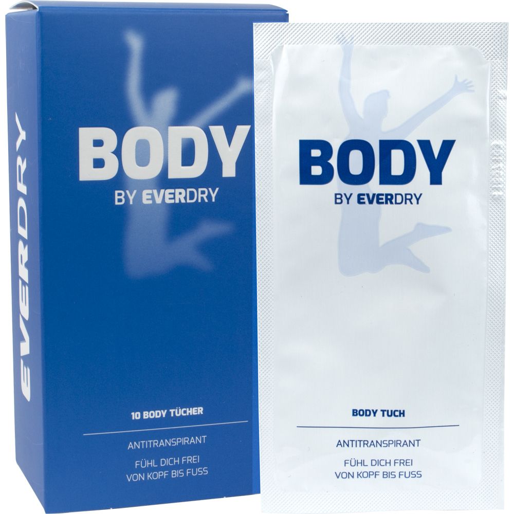 Antrtranspirant Body Tücher by Everdry