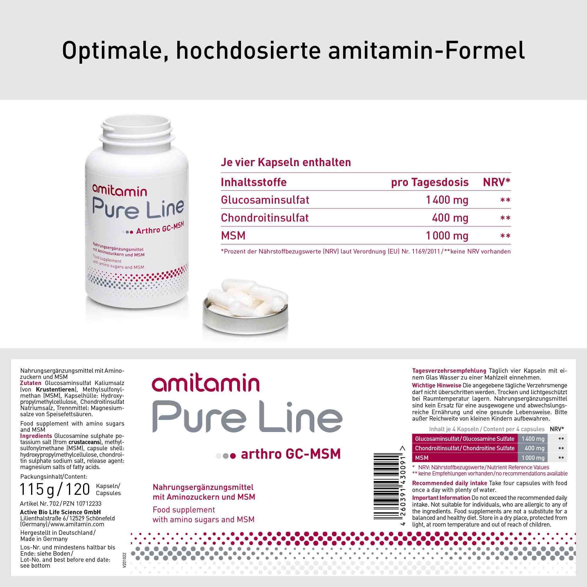 amitamin® Arthro GCMSM shopapotheke.ch