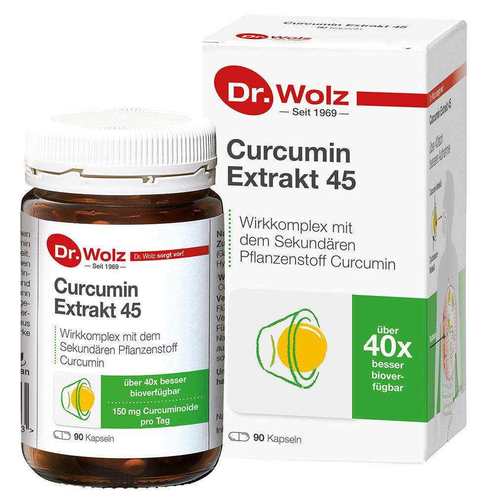 Image of Curcumin Extrakt 45 Kapseln
