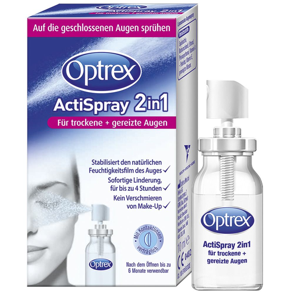 Image of OPTREX ActiSpray 2in1 für trockene & gereizte Augen