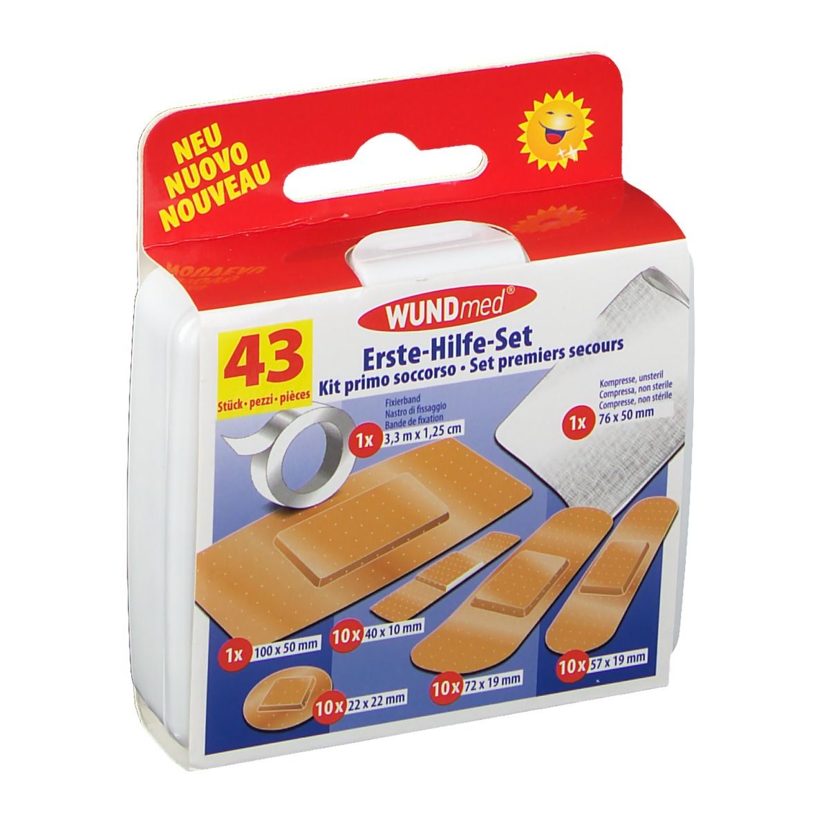 ERSTE HILFE-SET 43 Teile