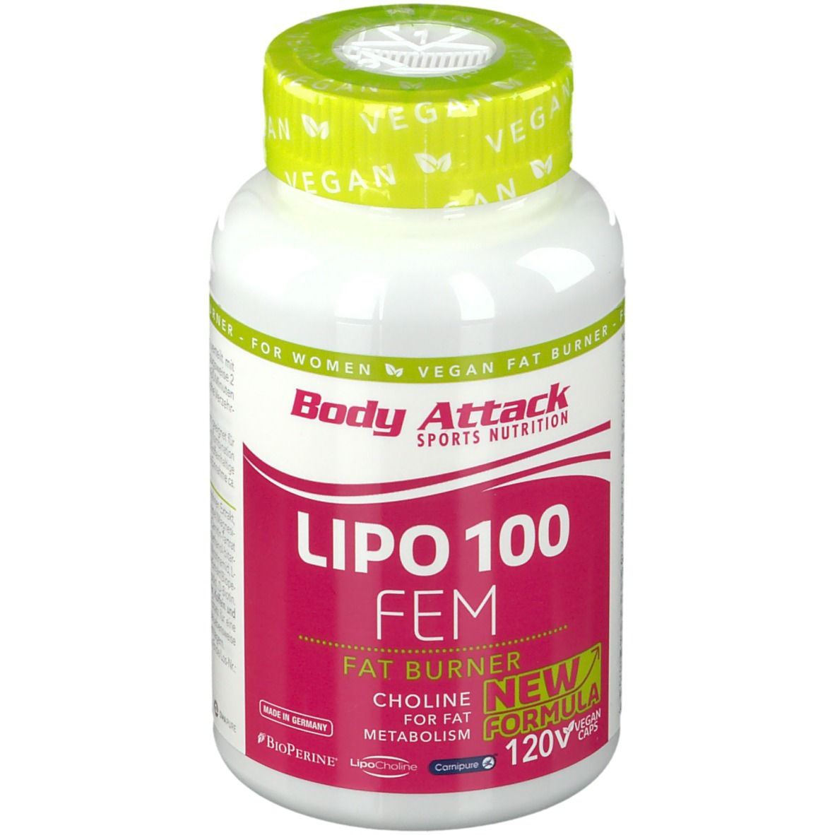 Image of Body Attack LIPO 100 FEM