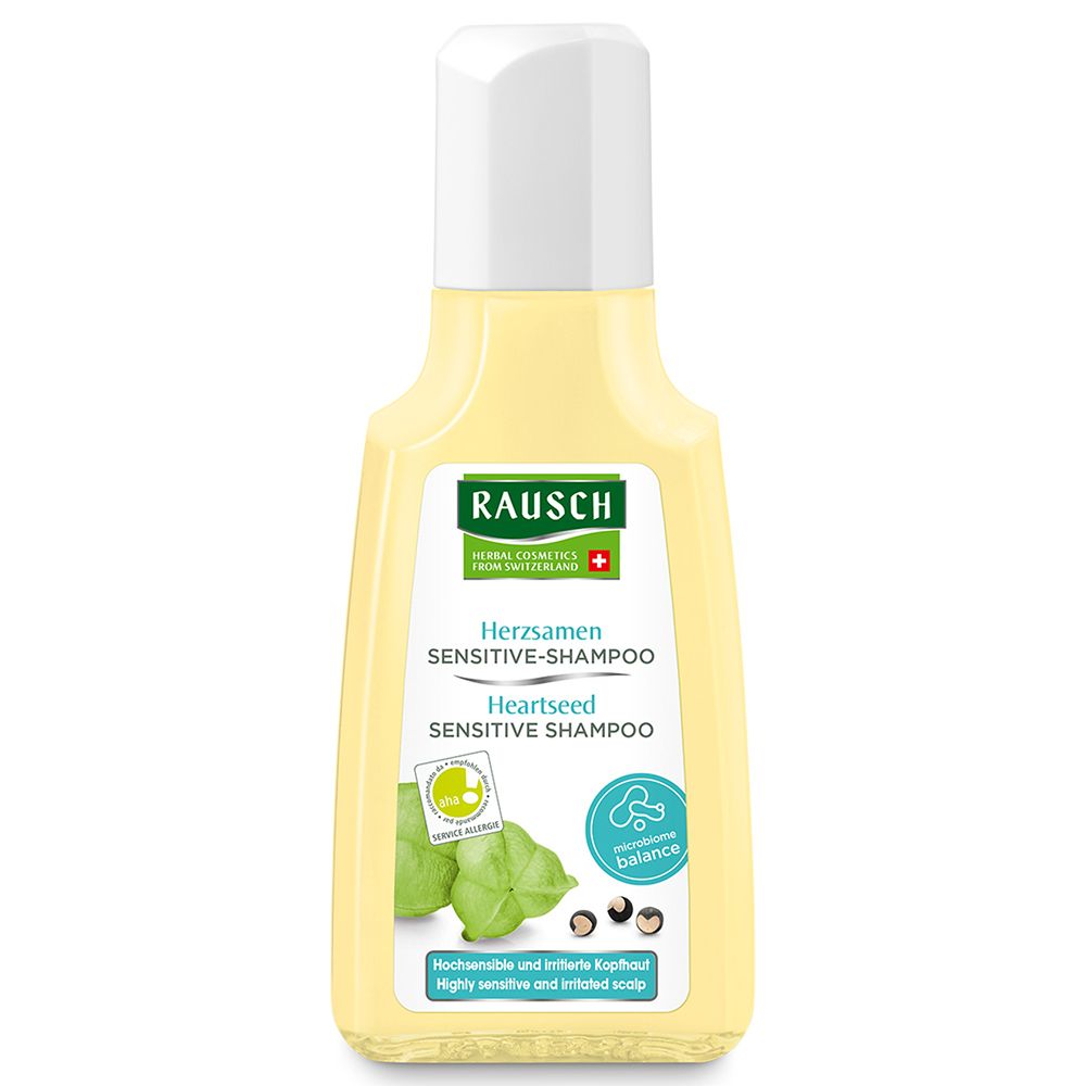 RAUSCH Shampooing Sensitive aux graines de cœur hypoallergénique
