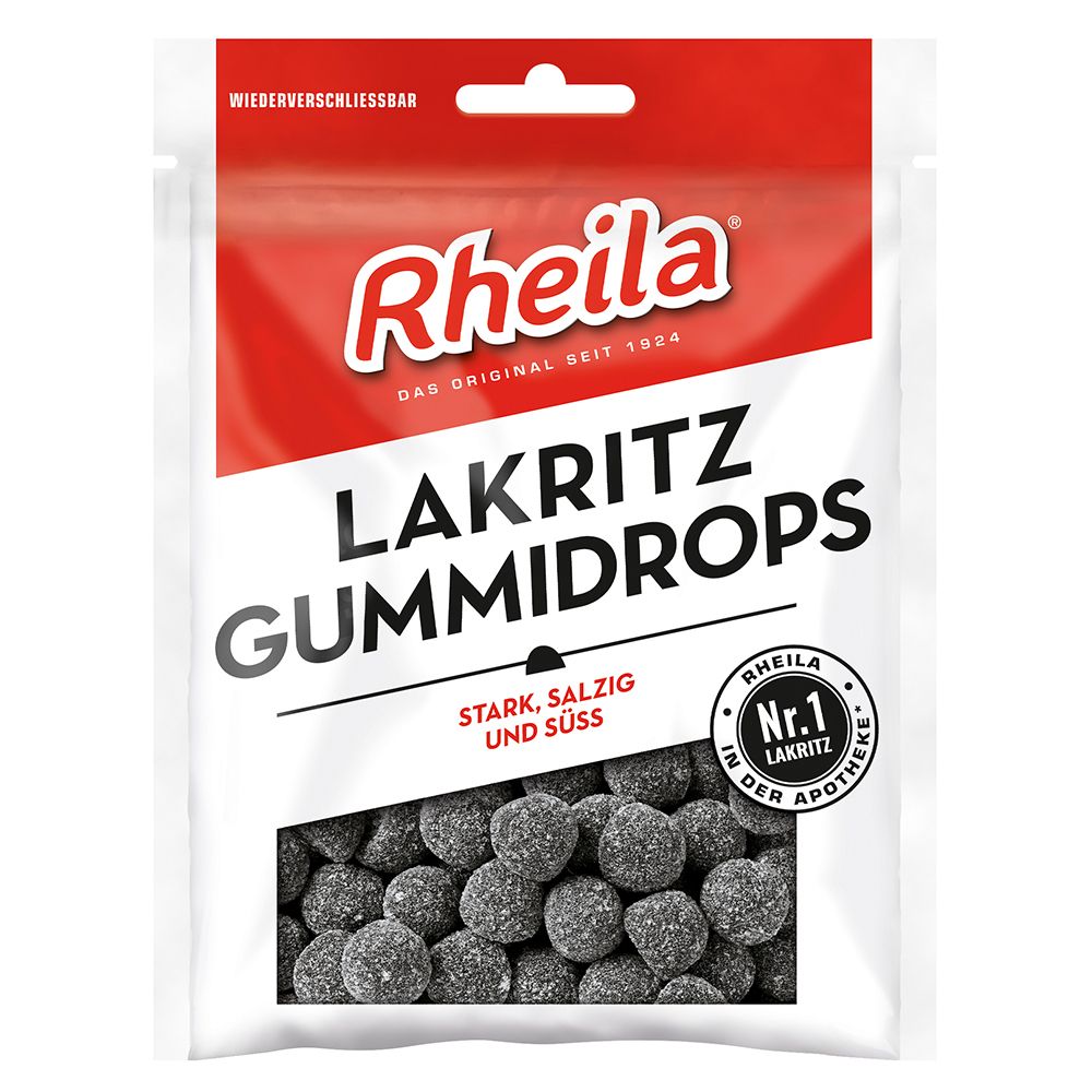 Image of Rheila Lakritz Gummidops mit Zucker