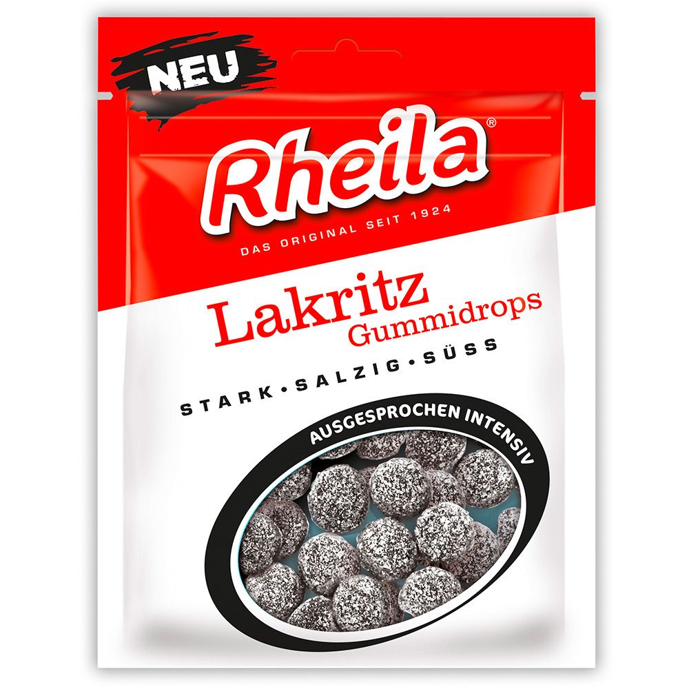 Image of Rheila Lakritz Gummidops mit Zucker