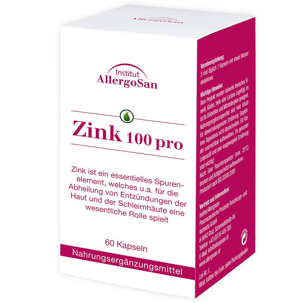 Image of Allergosan® Zink 100 Pro