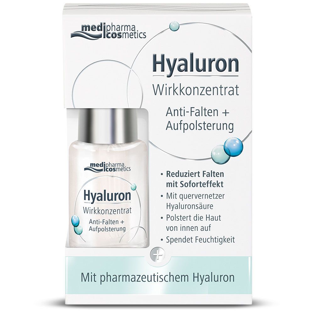 Image of medipharma cosmetics Hyaluron Wirkkonzentrat Anti-Falten + Aufpolsterung
