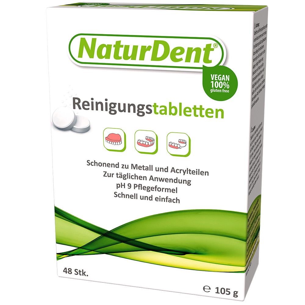 Image of NaturDent® Reinigungstabletten für den Zahnersatz