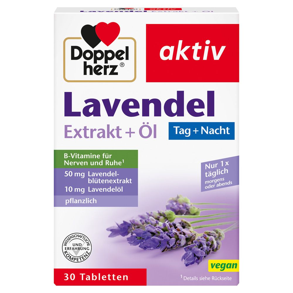 Doppelherz® Extrait de lavande + huile