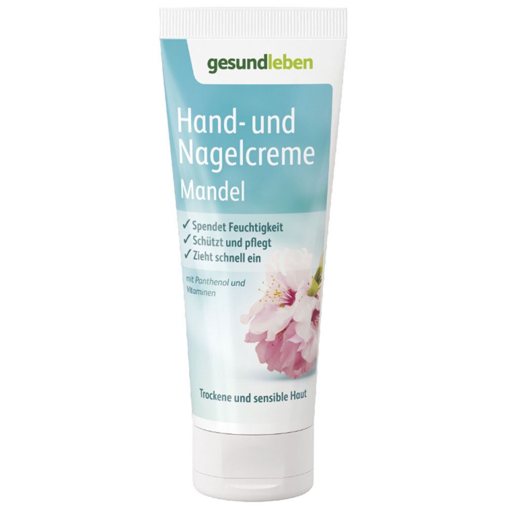 GEHE Gesund leben Hand- und Nagelcreme Mandel