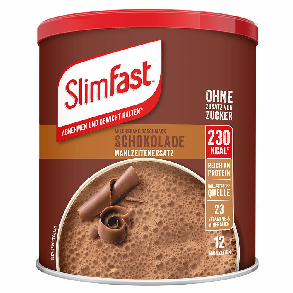 Image of Slim Fast Milchshake-Pulver Schokolade