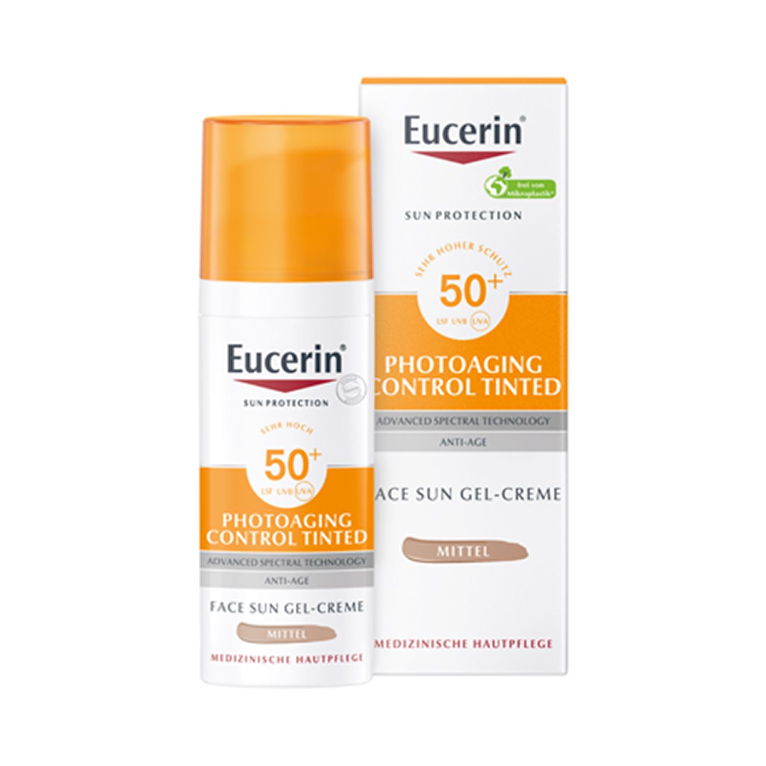 Eucerin® Photoaging Control Tinted Face Sun Gel-Creme LSF 50+ Mittel
