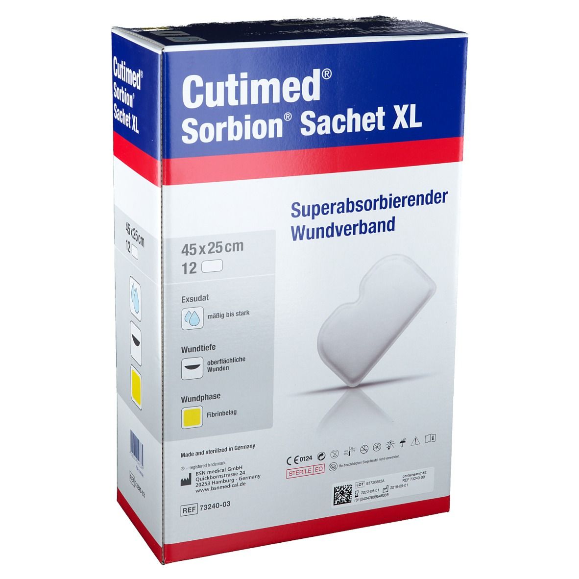 Image of Cutimed® Sorbion Sachet XL 45 cm x 25 cm