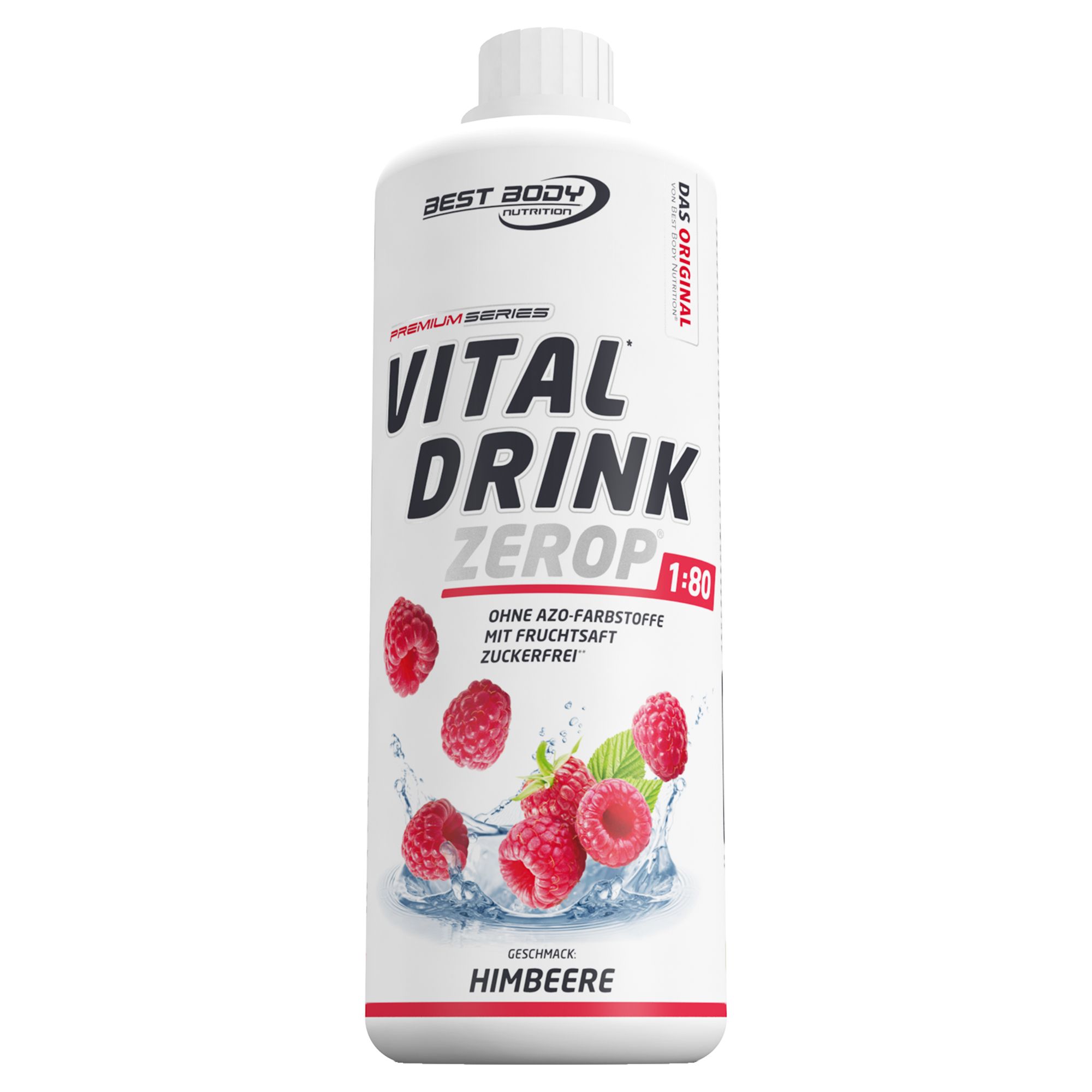Best Body Nutrition Low Carb Nutrition Vital Drink Framboise