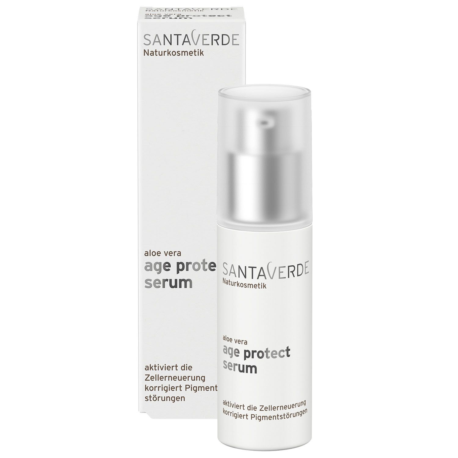 Image of SANTAVERDE age protect serum