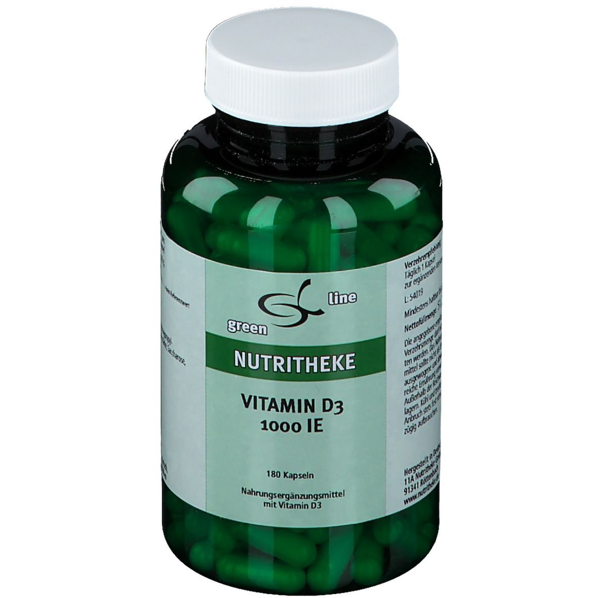 green line Vitamine D3 1.000 U.I.