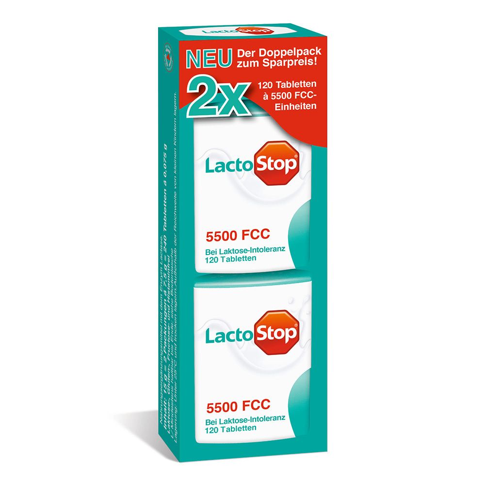 LACTOSTOP 5.500 FCC Tabletten Klickspender Dop.Pa.