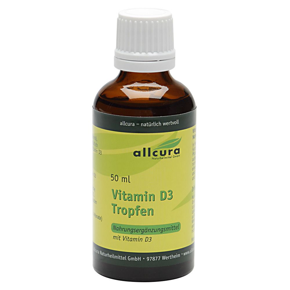 Image of allcura Vitamin D3 Tropfen