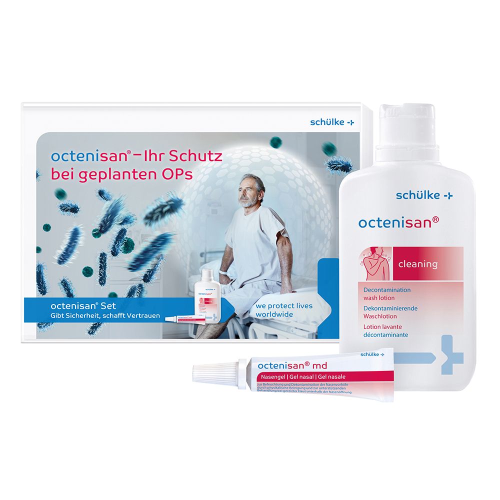 octenisan® Waschlotion + md Nasengel Set