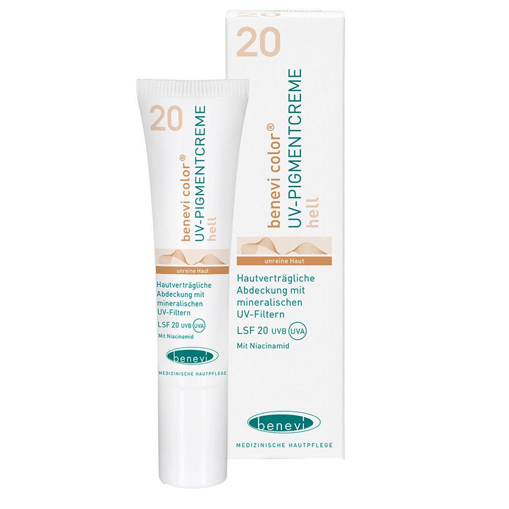 BENEVI COLOR® UV-Pigmentcreme hell