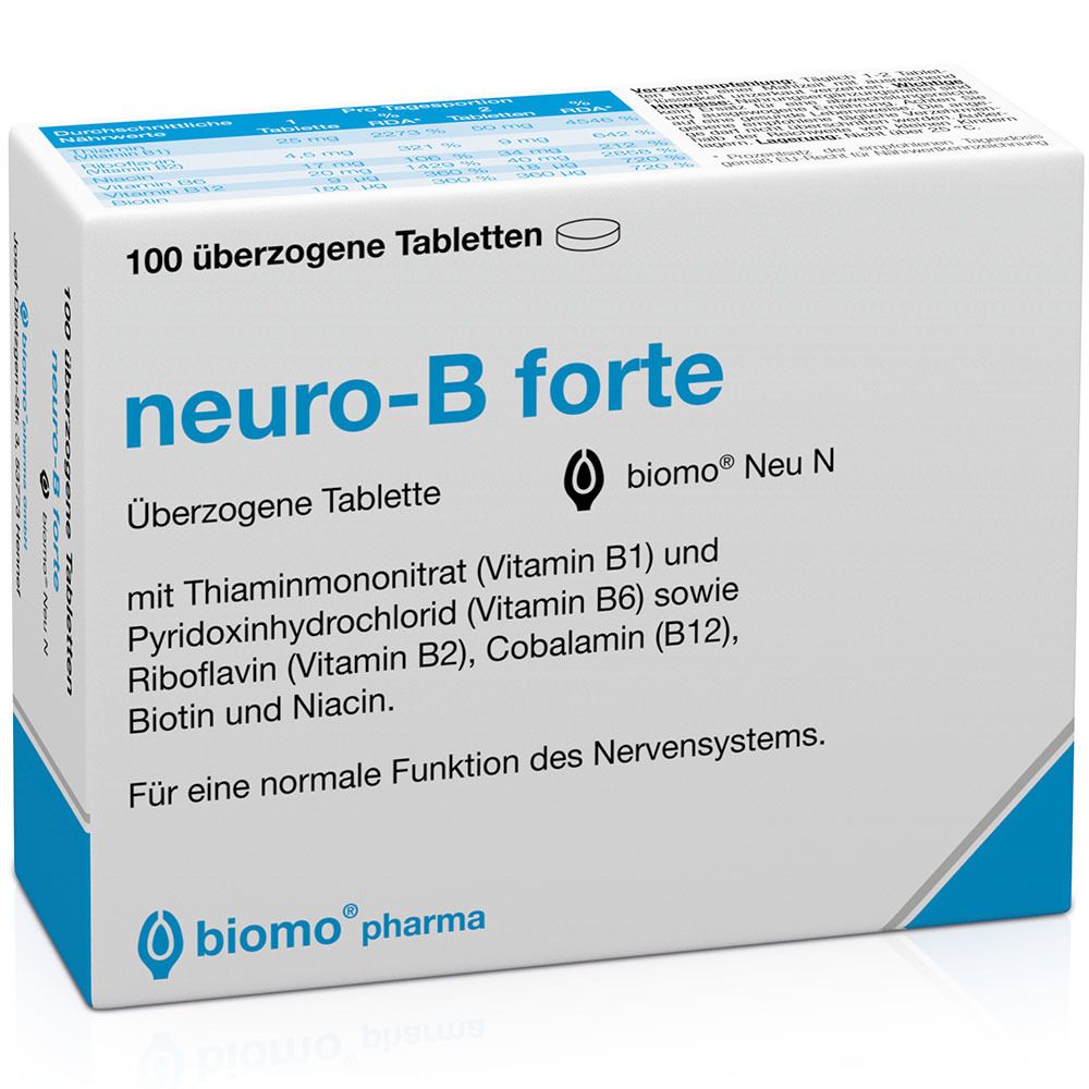 Image of neuro-B forte biomo® Neu