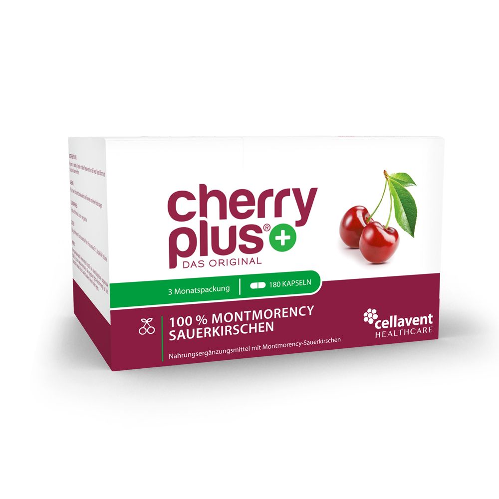 CHERRY PLUS® - Montmorency-Sauerkirsch-Kapseln