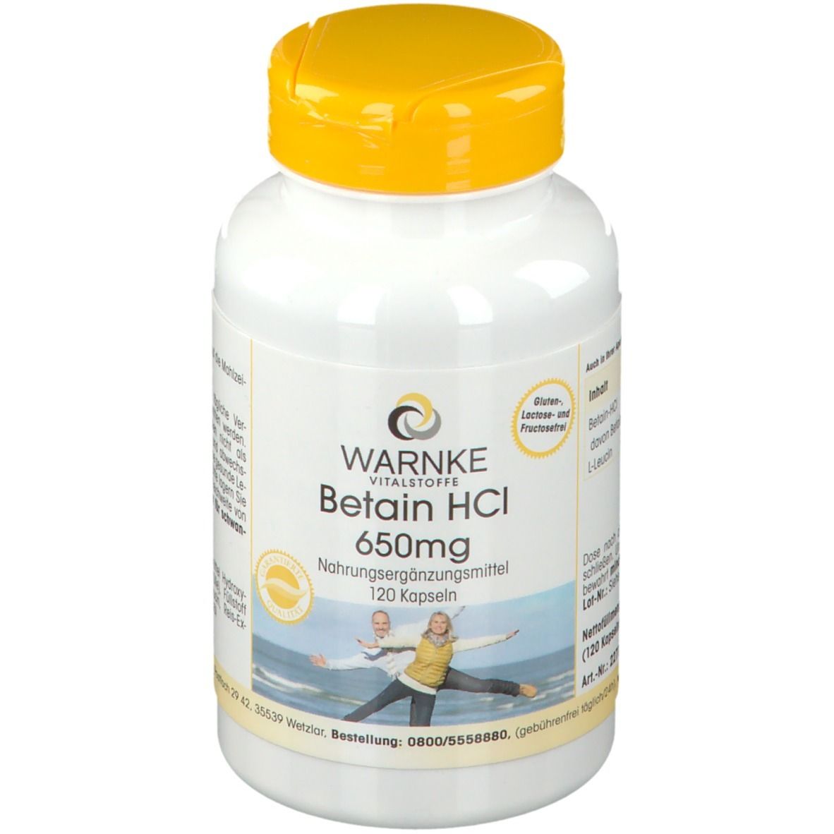 Image of Betain HCL 650 mg