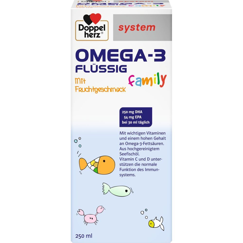 Image of Doppelherz® system OMEGA-3 flüssig family