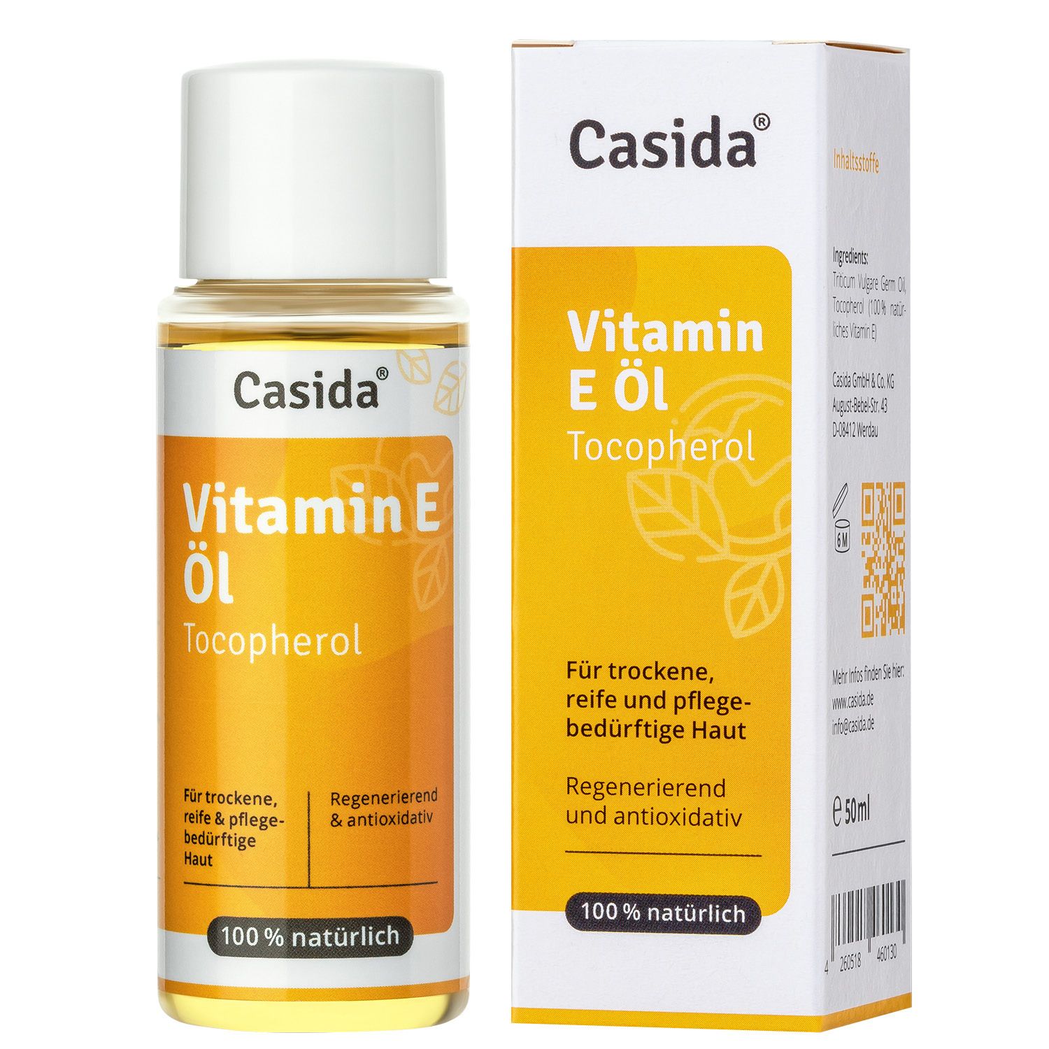 Image of Casida Vitamin E Öl Tocopherol