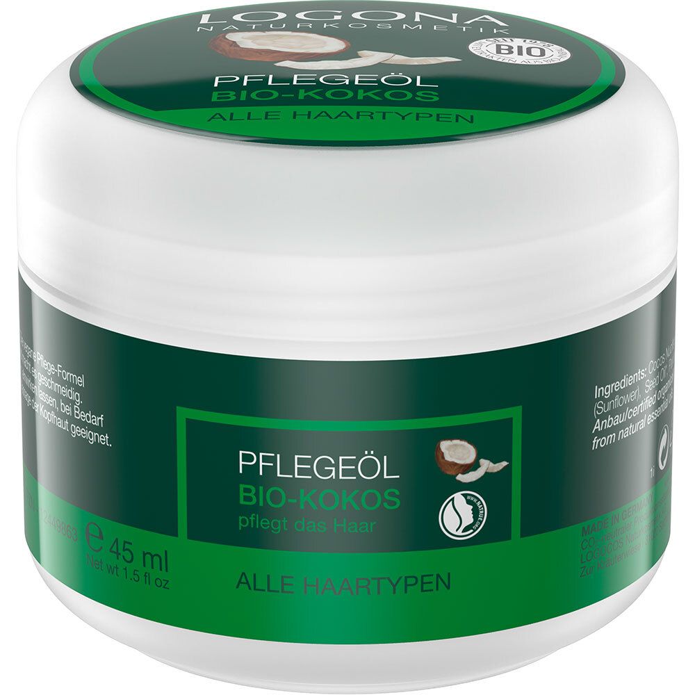 LOGONA Naturkosmetik Pflegeöl Bio-Kokos