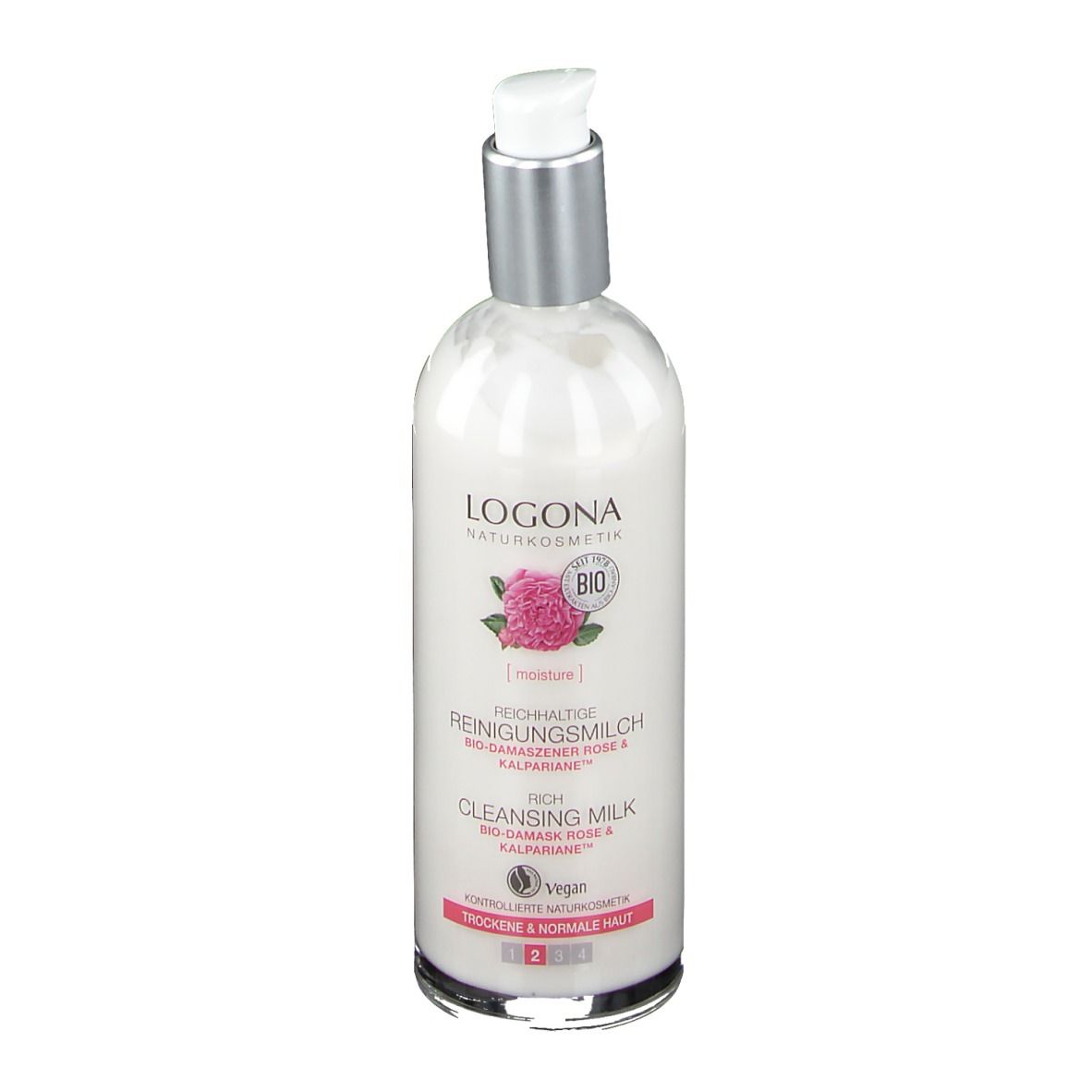 LOGONA Cosmétique Naturelle Lait démaquillant riche
