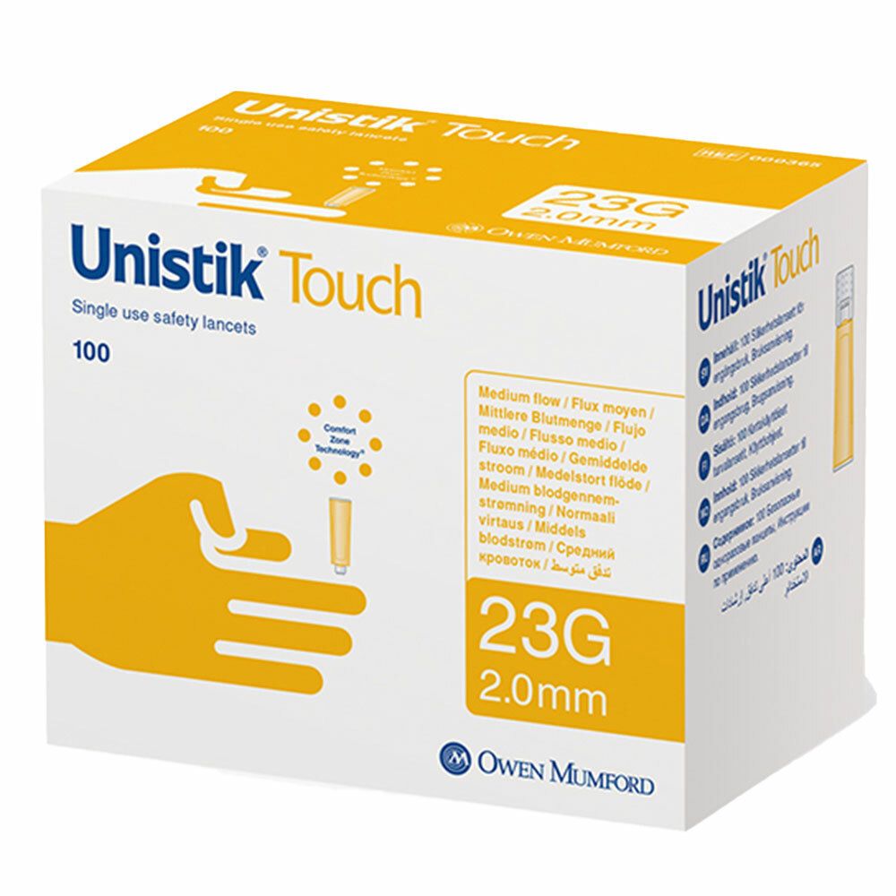Image of Unistik Touch 23G Sicherheitslanzette