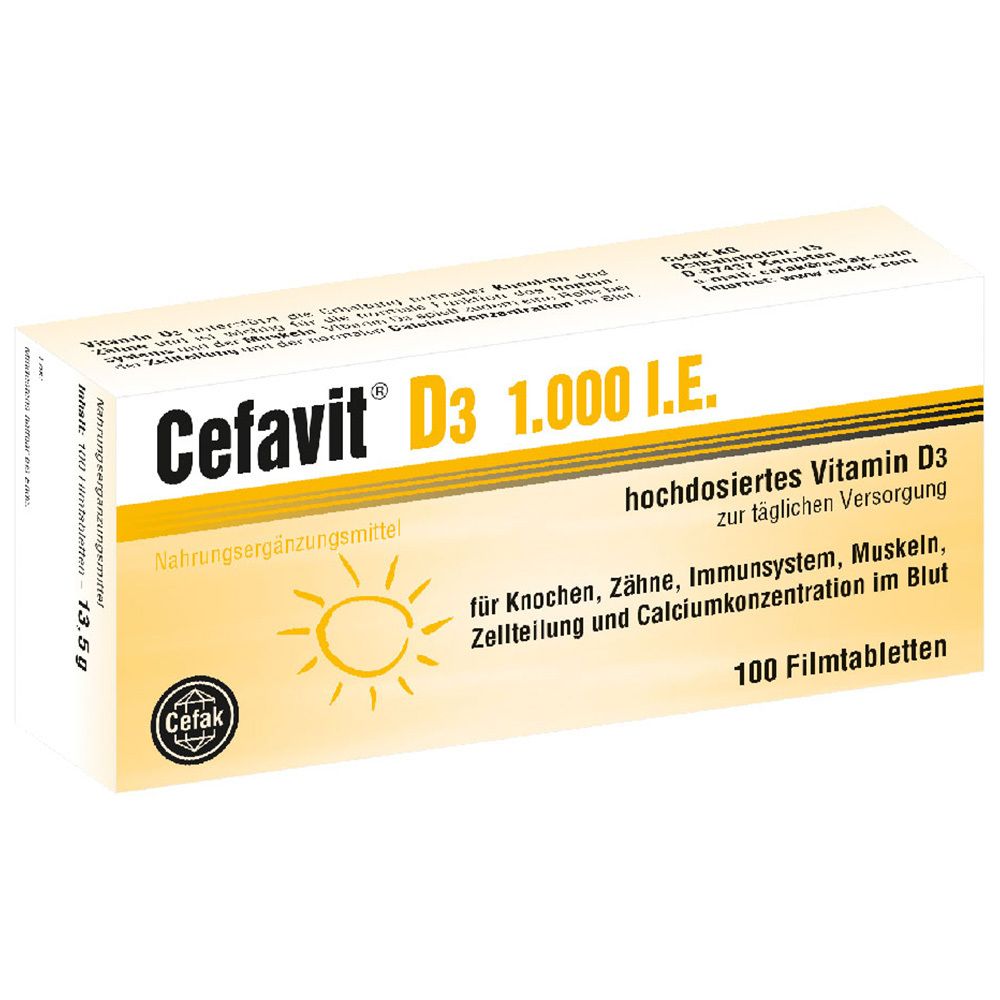Image of Cefavit® D3 1.000 I.E.